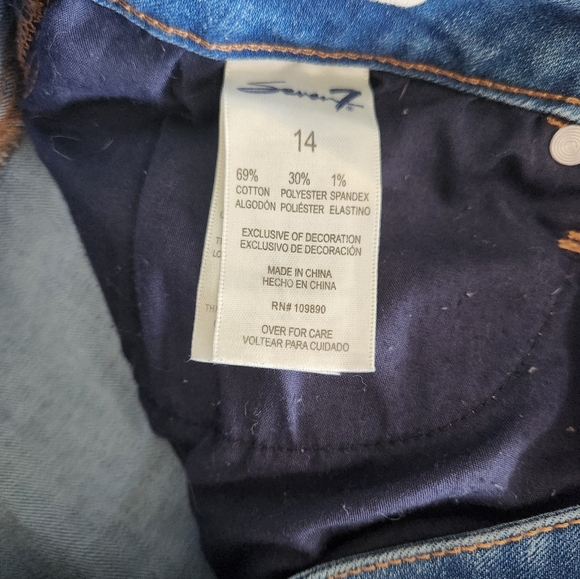Seven7 Bermuda Shorts Size 14 - Picture 3 of 4